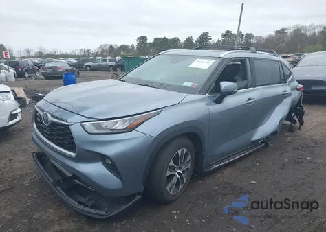2020 Toyota Highlander Xle from USA, damaged, VIN 5TDGZRBH3LS024449